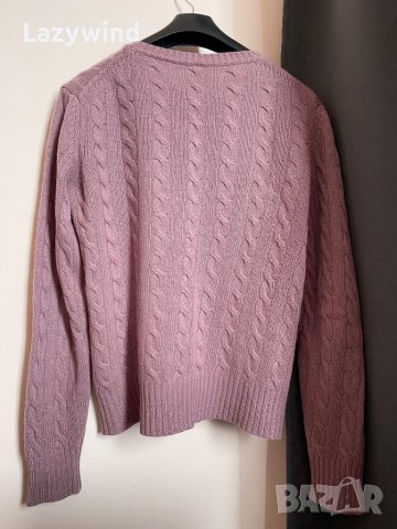 Пуловер с мохер United Colors of benetton, снимка 5 - Блузи с дълъг ръкав и пуловери - 39574160
