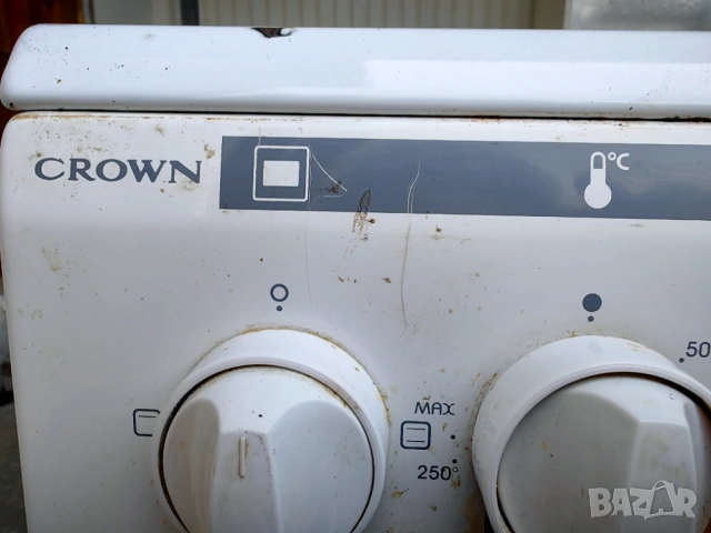Готварска Печка Електрическа Crown Свободностояща, снимка 5 - Печки, фурни - 53581821