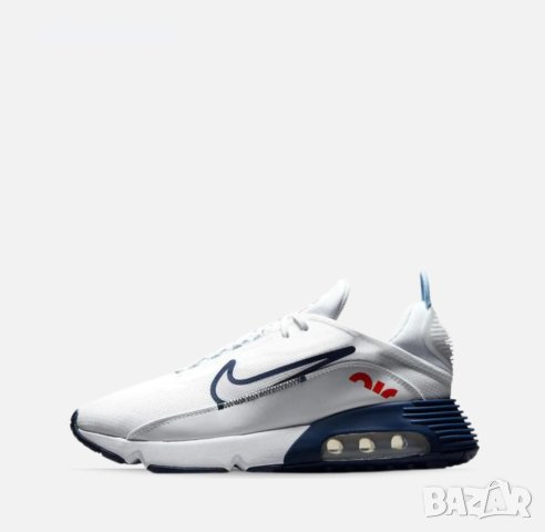 НАМАЛЕНИЕ !!! Мъжки маратонки Nike Air Max 2090 White/Blue DM2823-100 №46, снимка 2 - Маратонки - 41211624