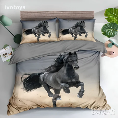 Двулицево спално бельо, 6 части (реално изображение) - Модел WS18082, снимка 1