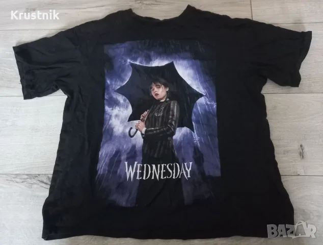 Тениска за жени и момичета Wednesday 