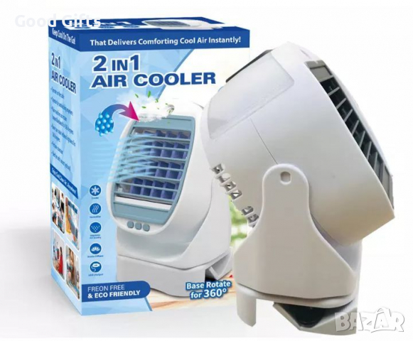 Мини Вентилатор и Овлажнител за въздух TOBI