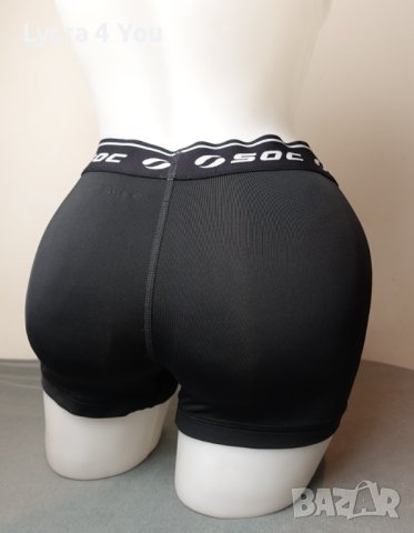 SOC M/L (EU 38) черен дамски спортен боксер/къс клин, снимка 9 - Клинове - 41638383
