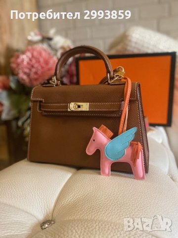 Чанта Кели*ЕРМЕС 25см*Hermes Kelly Mini*, снимка 3 - Чанти - 41702458