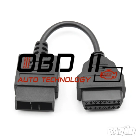 Кабел / Преходник / Адаптер за Subaru 9 Пин Pin Субару Delphi Autocom, снимка 2 - Аксесоари и консумативи - 53193179