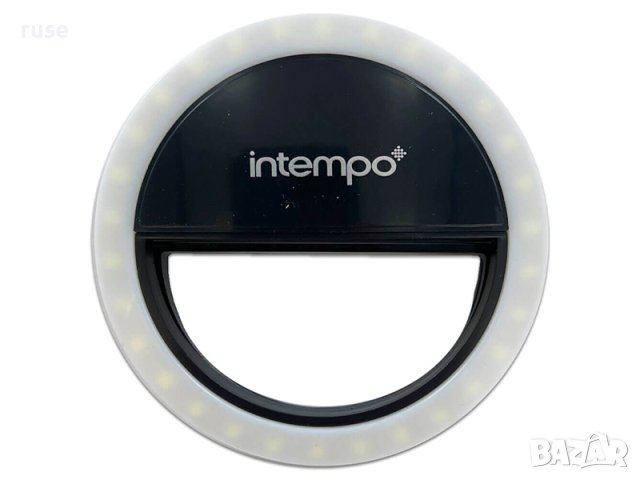 НОВИ! LED селфи ринг лампа за телефон Intempo Germany, снимка 4 - Селфи стикове, аксесоари - 40836553