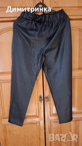 Кожен панталон промазка, снимка 2 - Панталони - 52468295