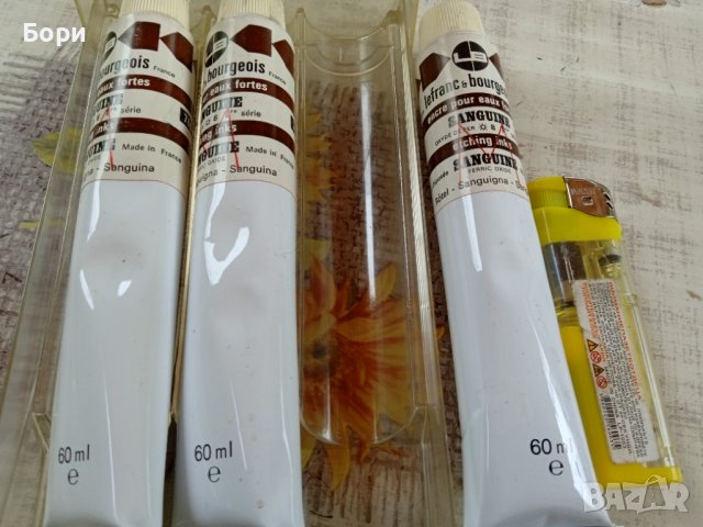 Стари френски бои за рисуване / 2, снимка 3 - Други ценни предмети - 41240856