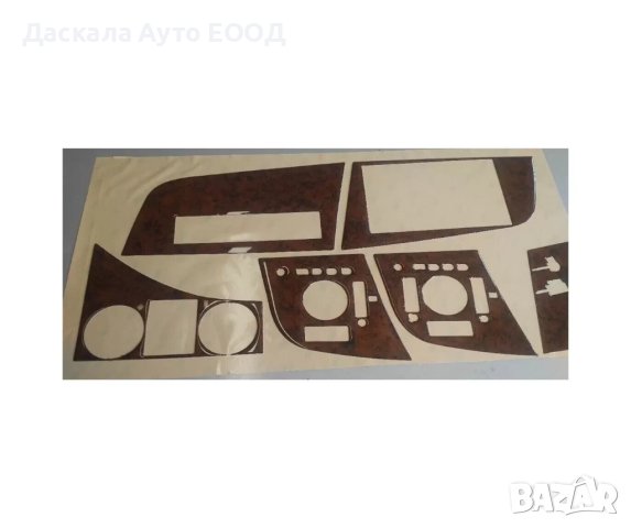 Силиконов стикер Махагон за Волво Volvo FH4 2017-2019г. , 11 части, снимка 3 - Аксесоари и консумативи - 41941395