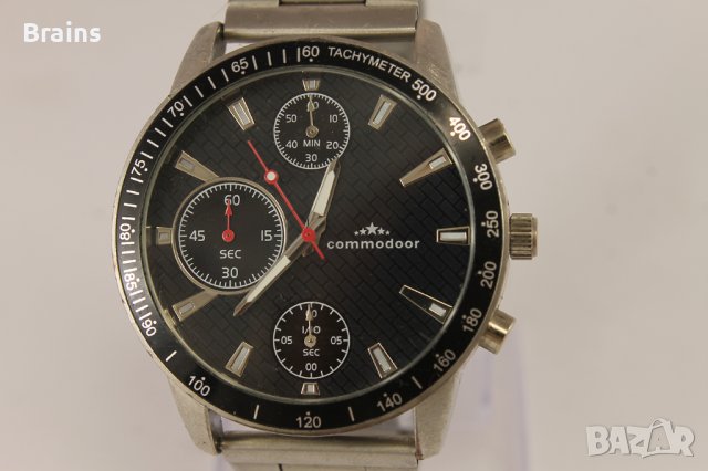COMMODOOR Chronograph Мъжки Кварцов Часовник, снимка 3 - Мъжки - 40830475
