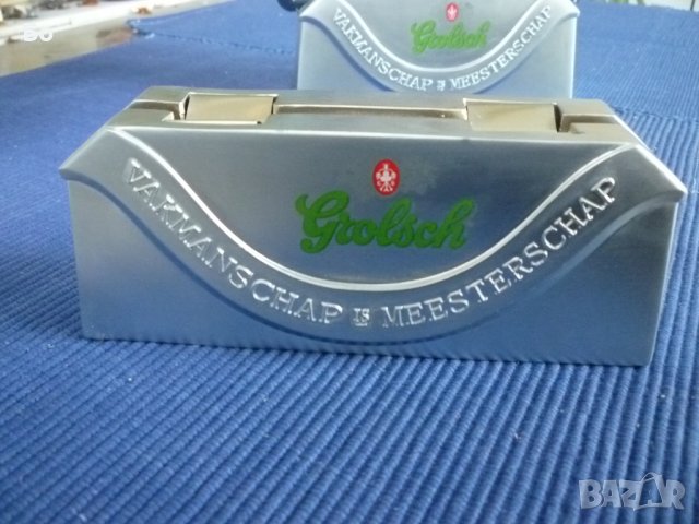 стойка за метални табели с логото на бира Grolsch, снимка 9 - Колекции - 40022292