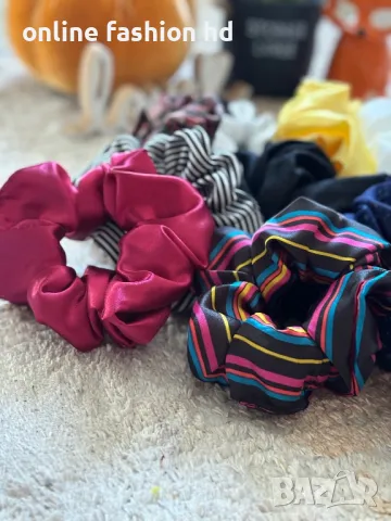 Скрънчита, снимка 14 - Аксесоари за коса - 47377251