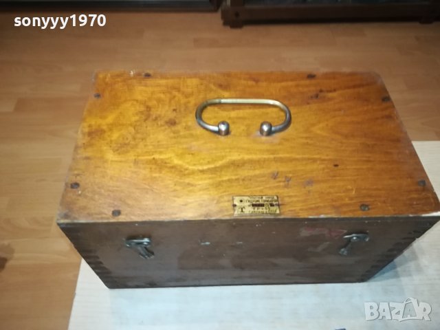 РЕТРО ДЪРВЕНА КУТИЯ 1975 СДЕЛАНО В СССР L2506231632, снимка 2 - Антикварни и старинни предмети - 41349837