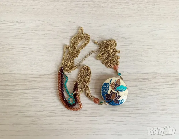 Ретро реколта колие от 80-те  Германия, снимка 8 - Антикварни и старинни предмети - 48587626