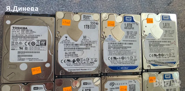 Хард дискове 1TB, снимка 2 - Твърди дискове - 56364485