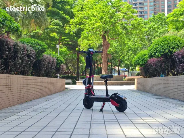 Офроуд електрическa тротинетка Quickwheel GT 6000W,38Аh+NFC система, снимка 10 - Велосипеди - 47671617