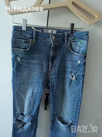 Дънки на Bershka , снимка 2 - Дънки - 40664353