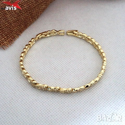 Гривна с 14К златно покритие 234857