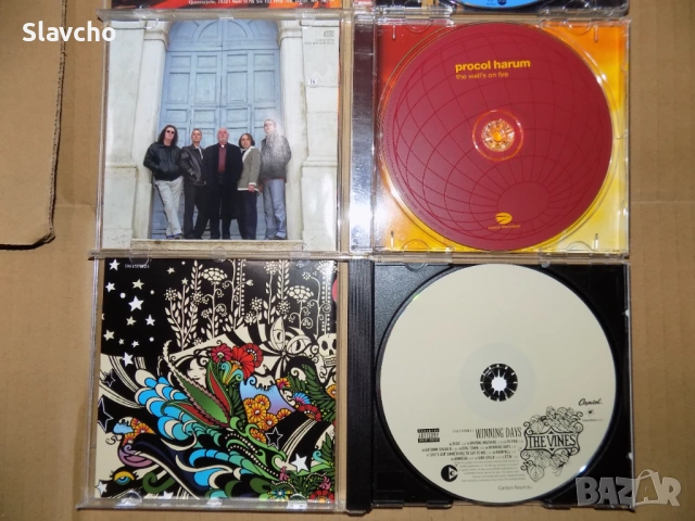 Компакт дискове на групите - Manticora/QUEENSRYCHE-live/Procol Harum/The Vines–Winning Days, снимка 4 - CD дискове - 39477079