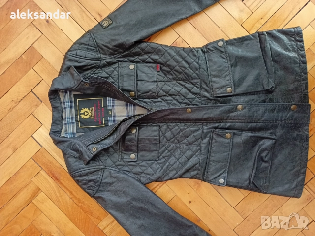 Belstaff Gold Label Дамско Кожено , снимка 8 - Якета - 52100446