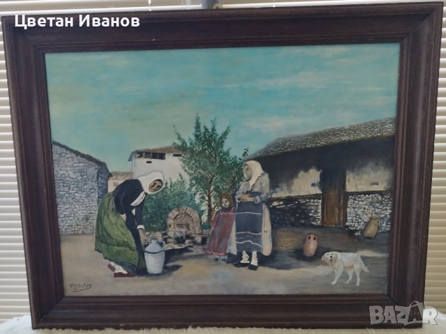 Рисувана картина с размери 94/73