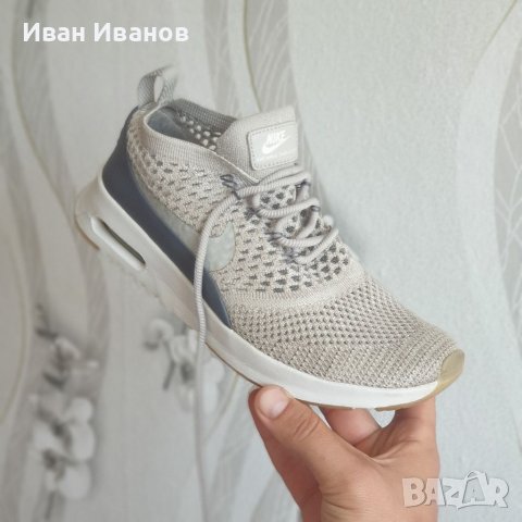 маратонки  Nike  Air Max Thea Ultra Flyknit 'Pale Grey' номер 40 881175-005, снимка 2 - Маратонки - 41000303