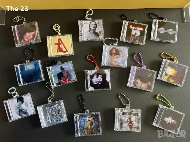 Мини CD - персонализиран ключодържател, снимка 2 - CD дискове - 50592150