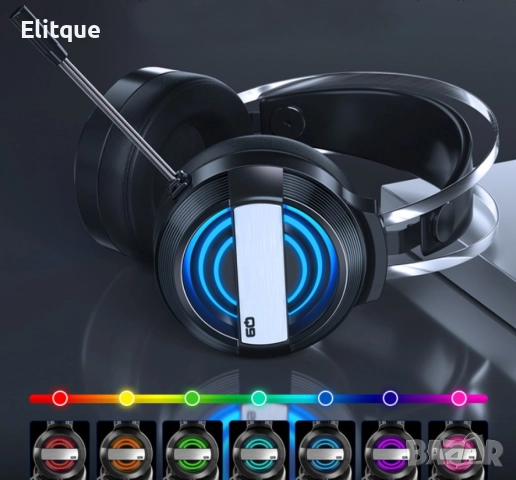 USB слушалки за игри с 4D стерео звук MC Q9 - EP12, снимка 5 - Друга електроника - 52819294