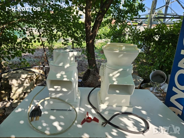 Зеленчукорезачки професионални Трифазни втора употреба със 9бр. Ножове 