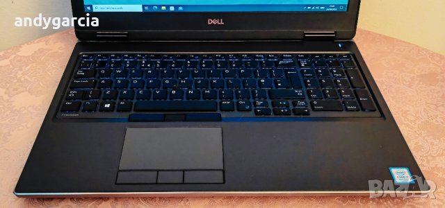  Dell Precision 7540/Core i7-9850H/16GB RAM/256GB SSD/NVidia Quadro Т1000 4GB/15.6 FHD IPS 100% sRGB, снимка 10 - Лаптопи за работа - 41953527