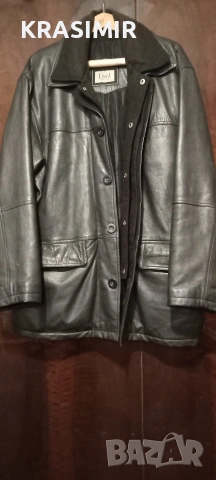 Кожено Манто "Line A" XXXXL