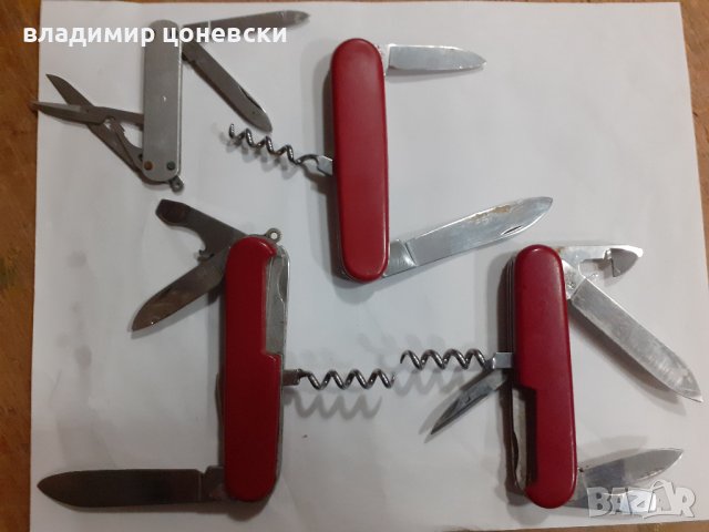 Лот швейцарски ножчета, нож, ножка, ножче, снимка 4 - Колекции - 35679463