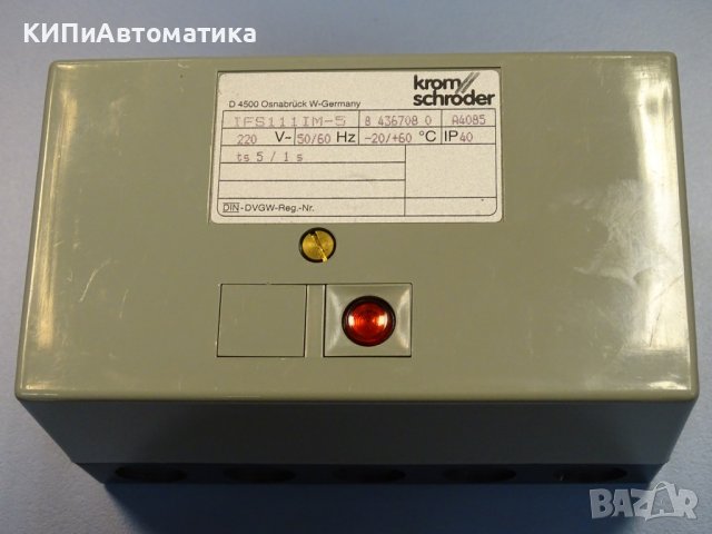 Контролер Kromschroder IFS 111IM-5 automatic burner controls 220V , снимка 6 - Резервни части за машини - 38990063