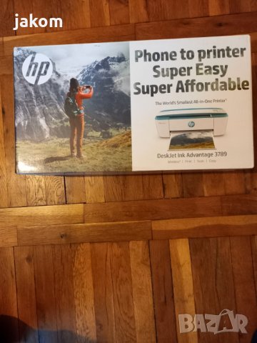 Продавам HP Мастиленоструен принтер 3 в 1 DeskJet Ink Advantage 3789 All-in-One, А4, снимка 5 - Принтери, копири, скенери - 36009544