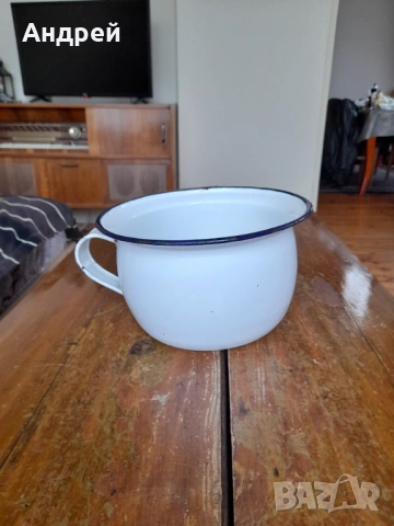 Старо емайлирано гърне,Цокало #2