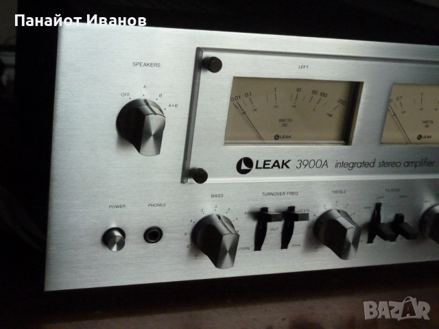 leak 3900A усилвател, снимка 3 - Ресийвъри, усилватели, смесителни пултове - 52059259