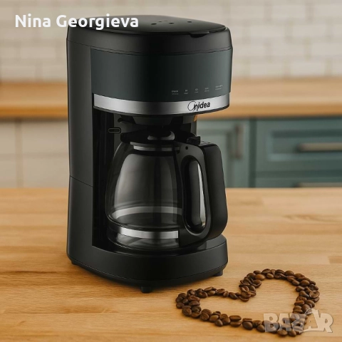 Кафемашина Midea MA-D1502W2ME – Ароматно кафе у дома без усилие, снимка 5 - Кафемашини - 51944008