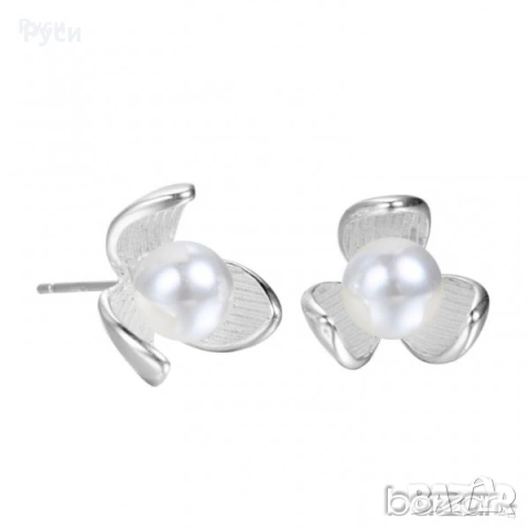 Обеци сребърно покритие - РАЗЛИЧНИ МОДЕЛИ, снимка 12 - Обеци - 20920768