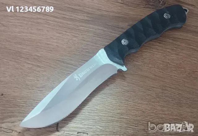 Browning 3 модела на ловен нож с калъф 22-23 см, снимка 8 - Ножове - 48777049