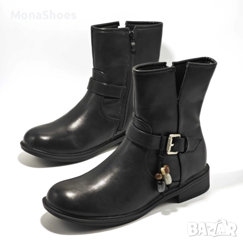 Дамски обувки код 5912, снимка 5 - Дамски боти - 51767236