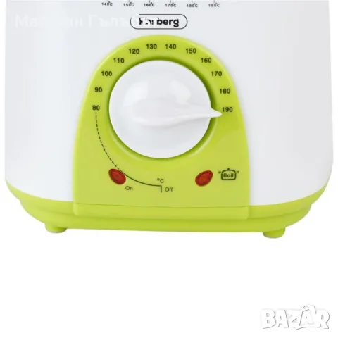 Фритюрник мини Rosberg, 1 литър, 950W, 80-190 C, 24 МЕСЕЦА ГАРАНЦИЯ, снимка 6 - Фритюрници - 56160987