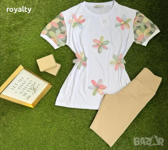 Памучни дамски комплекти , снимка 11 - Спортни екипи - 49756105