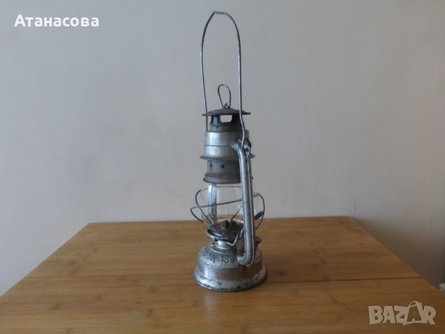 Стар немски фенер ВАТ №158, снимка 11 - Антикварни и старинни предмети - 41105202