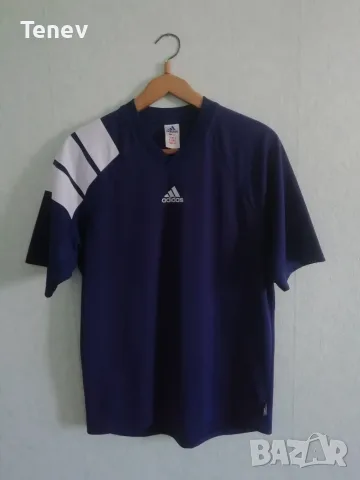 Левски София Adidas оригинална тениска фланелка от 90-те Levski Sofia екип vintage ретро , снимка 2 - Тениски - 41084318