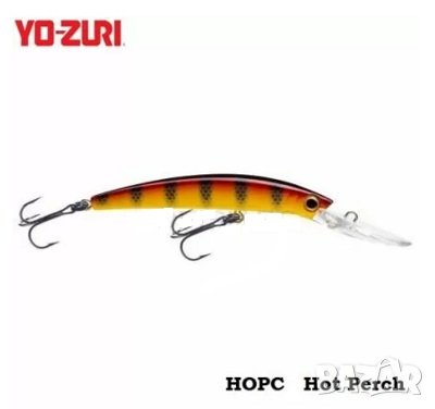 Воблер Yo-Zuri Crystal Minnow Deep Diver 90mm. R1205 , снимка 5 - Такъми - 42663565