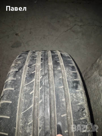 Джанти с гуми от бора/голф 5х100, снимка 2 - Гуми и джанти - 53641605