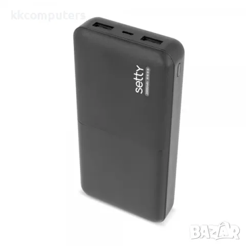 Power bank Setty 20000mAh / Черен Баркод : 455953