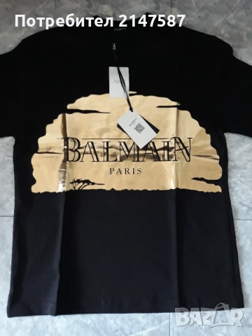 Мъжки тениски Balmain , снимка 2 - Тениски - 52131738