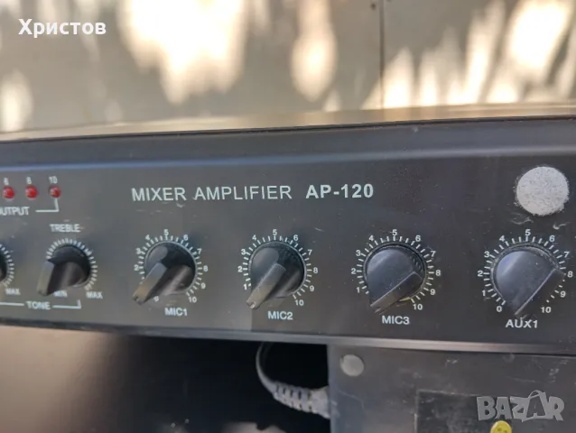 Усилвател 100v. line, снимка 4 - Ресийвъри, усилватели, смесителни пултове - 50357622