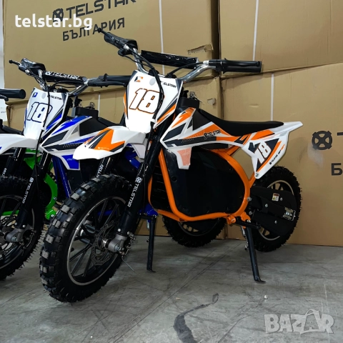 Детски електрически кросов мотор тип KTM TELSTAR 1200W 36V 12Ah нов модел , снимка 14 - Мотоциклети и мототехника - 52424928